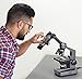 Carson Beginner 100-1000x Compound Student Microscope with Mechanical Stage, Universal Smartphone Digiscoping Adapter, and CarsonCam Phone App (MS-100SP)
