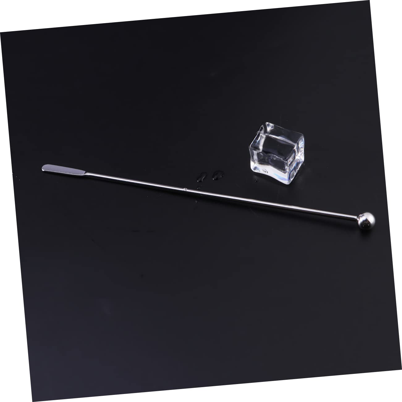 Ciieeo 15 Set Bere Mescolare Durevole Scelta Del Cocktail Arredamento Del Caffè Agitatore A Paletta Bere Un Bastoncino Porta Caffè Bastoncini Silver Riutilizzabile 10 Pezzi * 15