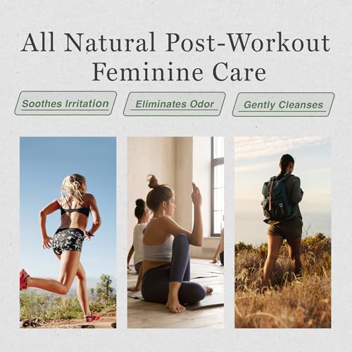 Image of Feminine Care - All-Natural Soapberry Foaming Wash & Mist Sets, pH-Balanced and Hypoallergenic, Fragrance & Paraben-Free, Odor Control, Soothes Itchy, Dry, Sensitive Skin, Pregnancy-Safe