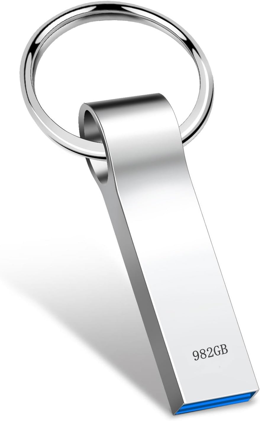 USB Stick 982GB High Speed 3.0 Durable Memory Stick Portable USB Memory Sticks Waterproof USB Flash Drive Commonly Used for Data Storage and File Copying(982gb)