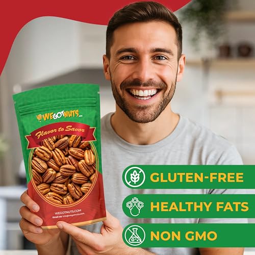 image for Two Pounds Of Pecans Raw, Whole, Shelled, Raw, Natural, No Preservativ