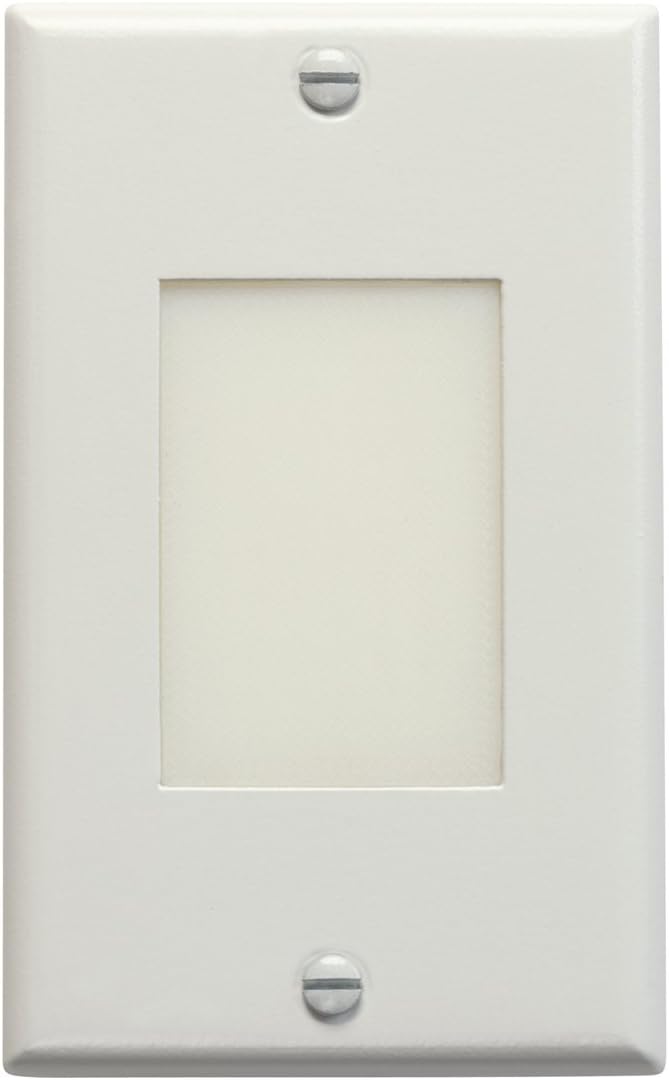 Kichler 12604WH Step and Hall 120V LED Step Light Lens, White - Outdoor Step Lights - 