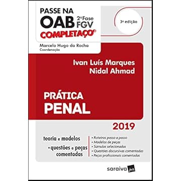 Capa do livro Completaço® OAB 2ª fase : Prática penal - 3ª edição de 2019