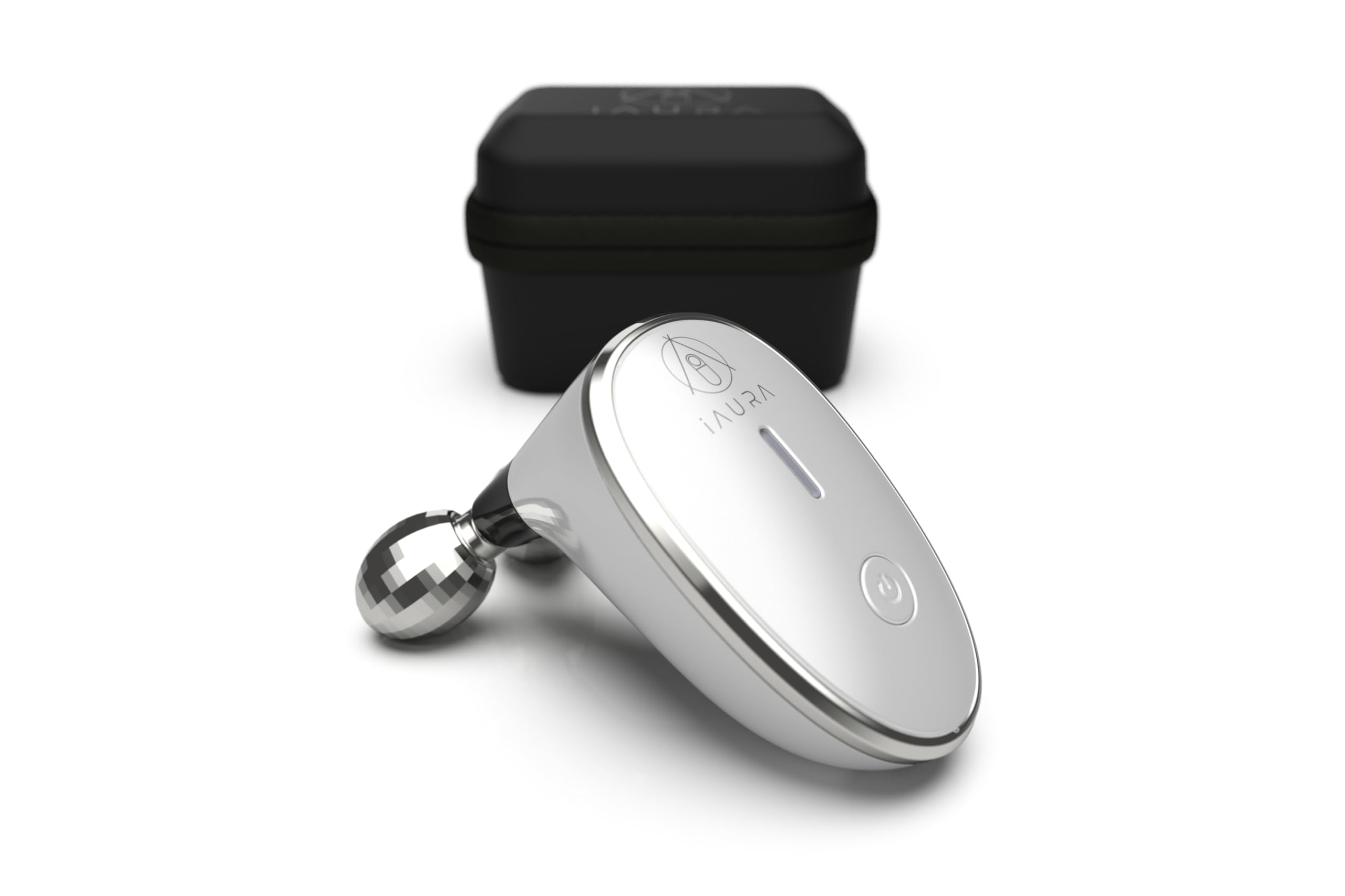 Sponsored Ad – LUX Microcurrent 3D Facial Roller - Electric Face & Neck Lift/Toning Device with Vibration Massager Mode for Enhanced Face Contour, Tone & Reduced Puffiness with Travel Pouch