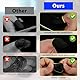 Ptwola 50 Stück Gaming Finger Thumb Sleeves Bequeme Kohlefaser Elasthan Atmungsaktiver Handschuhe Anti-Schweiß Fingerhüllen Daumenhülsen Fingerabdeckung Fingerschutz für alle Touchscreen Spiele