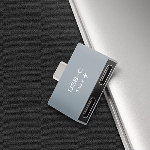 GELRHONR Adattatore da USB C a 2 USB C