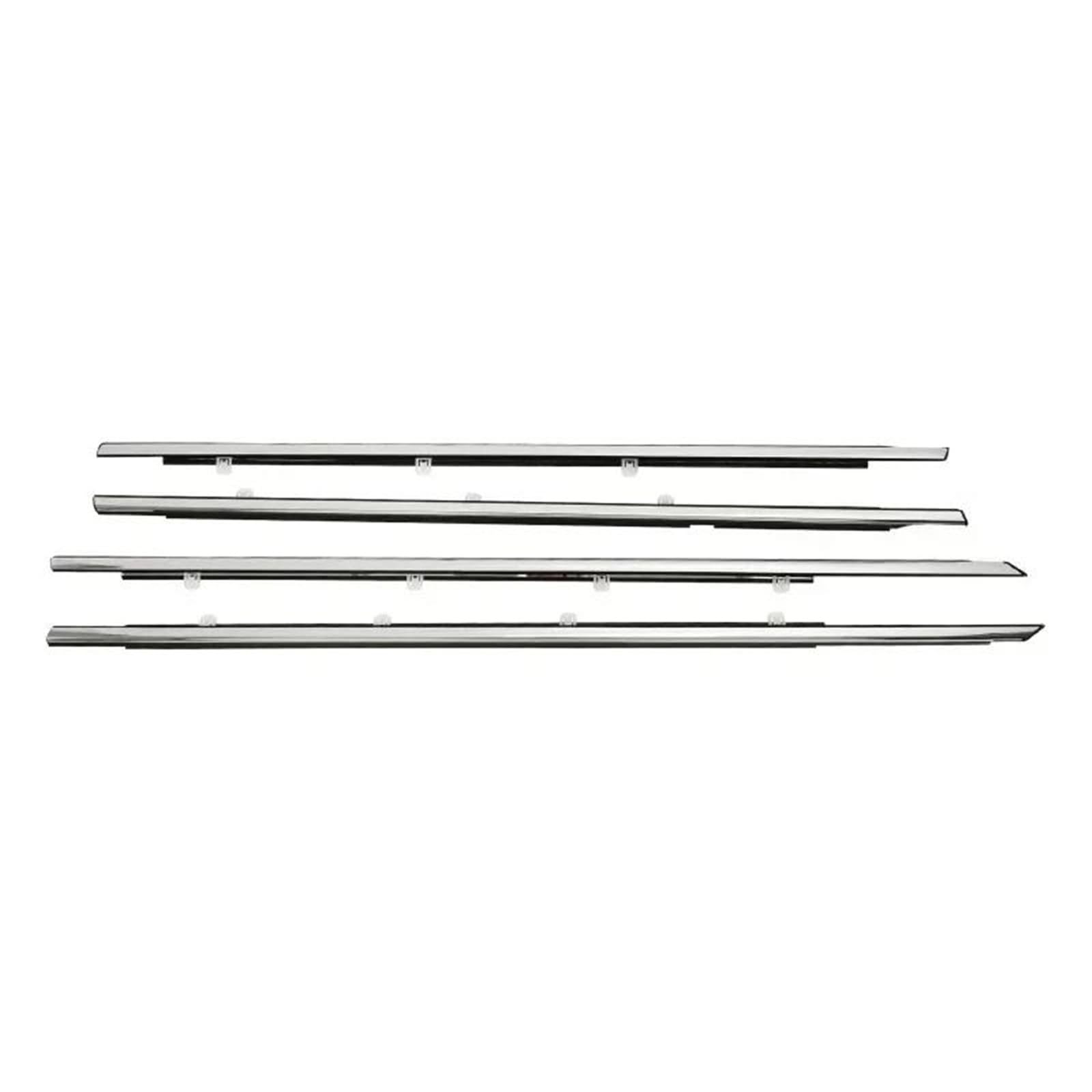Ysdsls One Color Car Door Window Glass Sealing Strip Weatherstrip Seal Trims For Accord 2008-2012