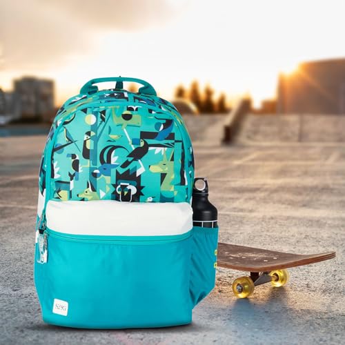 Image of Wildcraft WIKI PACK 3 Compartment Backpack with Sleeve Separator (12967) (Fauna Green)