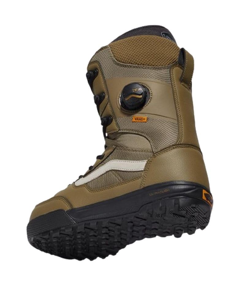 Vans Botas masculinas Invado Pro Snowboard - Preto/Oliva | 13