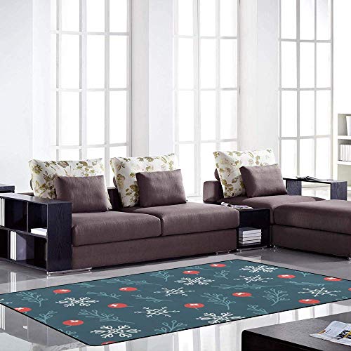 Tapis super doux anti-perte de poils velours corail épais vert foncé - 4