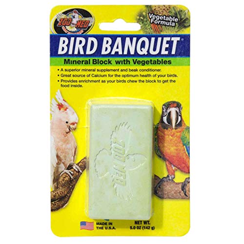 Zoo Med Vegetable Bird Banquet Block Small