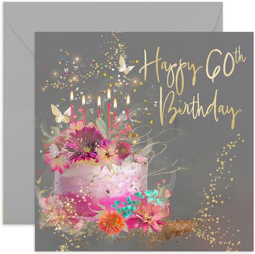 60th Birthday Card for Women