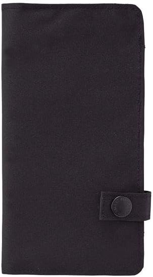 Lihit Lab Slim Pen Case, 7.5 x 4.3, Black (A7585-24) (A-7585-24)