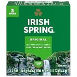 Irish Spring Bar Soap for Men, Original Clean, Smell Fresh and Clean for 12 Hours, Men Soap Bars for Washing Hands and Body, Mild for Skin, Recyclable Carton, 3.7 Ounce - 3 Count (Pack of 8)