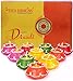 TIED RIBBONS 10 pcs Handmade Clay Diya for Diwali, Wax Filled | Traditional Homemade Diyas Tealight | Indian Oil Lamp | Pongal Decoration | Terracotta Diyas | Matki Diya | Diwali Diya