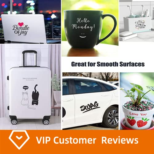 Transfer Tape For Vinyl 6Inch X 100 Ft Paper Masking Tape 3D Printing Tape, With A Medium To High Tack Layflat Adhesive. Great For Decals, Signs, Wall Words And More.… #TOP6