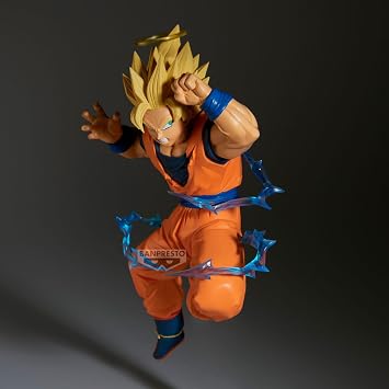 Banpresto Goku Super Saiyan 2 (Vs Majin Vegeta) Dragon Ball Z Match Makers 15 cm BP29754P Multicolour Collectible Figure Ideal for Anime Fans