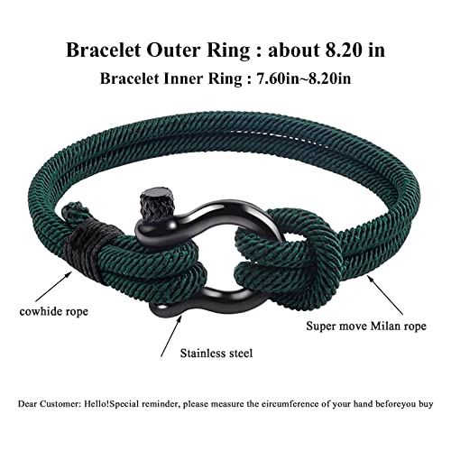 To My Son Bracelet Form Mom''i Will Always Be With You''handmade Braided Leather Love Nautical Bracelet For Boys Inspirational Wristband Meaningful Bracelet Gift For Son,To My Son Inspirational Faith Bracelet #TOP1