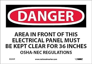 NMC D225P OSHA Sign,