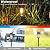 Mancra Solar Pathway Lights, 8 Pack LED Solar Lights Outdoor Waterproof, Glass Solar Garden Lights Landscape Lighting for Yard Lawn Walkway Driveway, 3000K