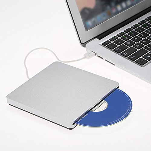 Quemador y Lector DVD Externo USB 2.0 Ultra Slim miniatura 2