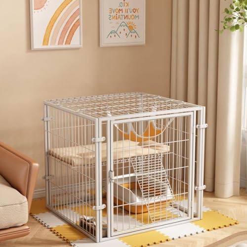 Enclos pour chat robuste contre les griffures et cage pour grand furet