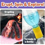 BenBen Science Kit for Kids Ages 8-12, 105 Hands-On Science Experiments with Paintable Volcano, Slime & Tornado Lab, STEM Gift for Boys Girls