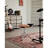 Donner DED-200X Electronic Drum Set, Electric Drum Kit with Quiet Mesh Pads and Donner Saddle Drum Throne, Height Adjustable Padded Seat Stool for Adults and Kids