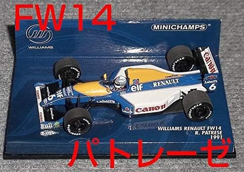 1/18 ミニチャンプス ウィリアムズ ルノー FW14 パトレーゼ キャメル 1