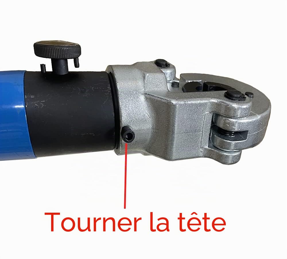 Pince à Sertir Hydraulique Outil de Sertissage de Raccords, Tube Composite Press Pincepour Tube PEX