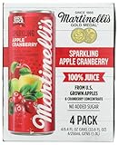 Martinellis Sparkling Apple Cranberry Juice 4Pk, 8.4 Fz