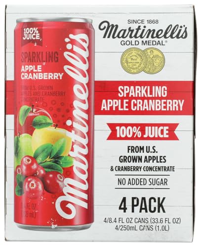 Martinellis Sparkling Apple Cranberry 4 pack