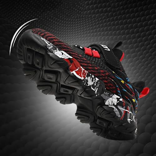 IWIHMIV Toddler Tennis Shoes Breathable Kids Athletic Slip On Sneakers Comfortable Running Shoes for Boys and Girls4