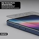 POPIO Military-Grade Gorilla Tempered Glass For iPhone 15 Plus / 16 Plus | 9H Hardness, Edge-to-Edge, Bubble-Free gallery image