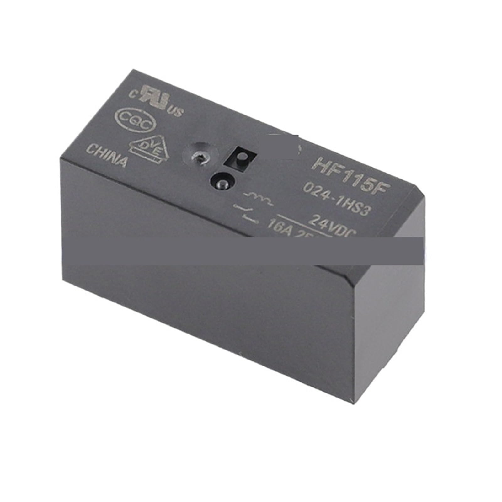 Relais HF115F-005-1HS3A boîtier scellé haute durabilité mécanique 16A
