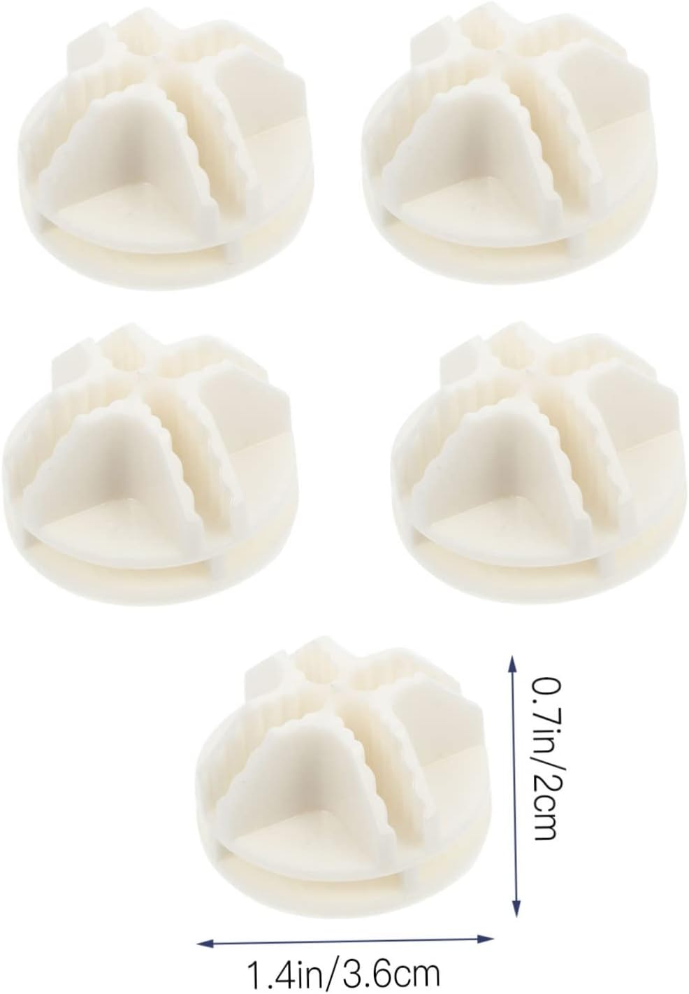 20Pcs Plastic Buckles for Shoe Cabinet and Closet Accessories Fixed Buttons for Cabinet Organization Durable Clips