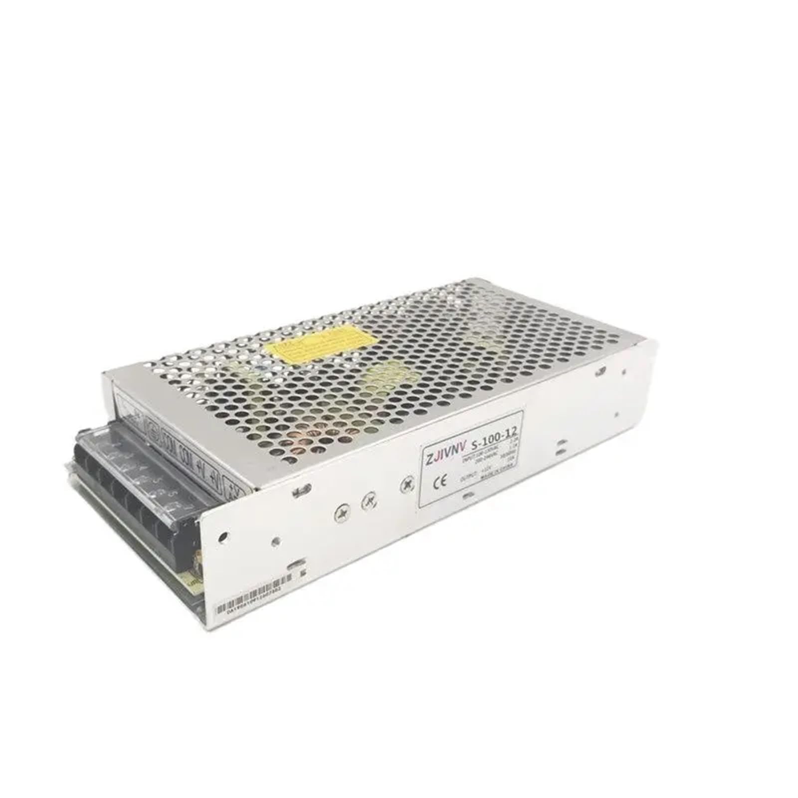 Alimentation à découpage 24V 4.5A S-100 pour installations industrielles et LED