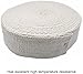 High-Temp Ceramic Fiber Tape 1000mm - Fireproof Insulation Tape for Industrial Use, Heat Resistant Strips for Ovens & Stoves(100x3mm)