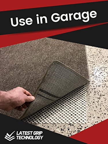 Iprimio Non Slip Area Rug Pad Gripper 5X3 For Bathroom, Indoor, Kitchen And Outdoor Area - Extra Grip For Hard Surface Floors - Carpet Gripper For Hardwood Or Tile Floors - Rug Slip Stopper #TOP7