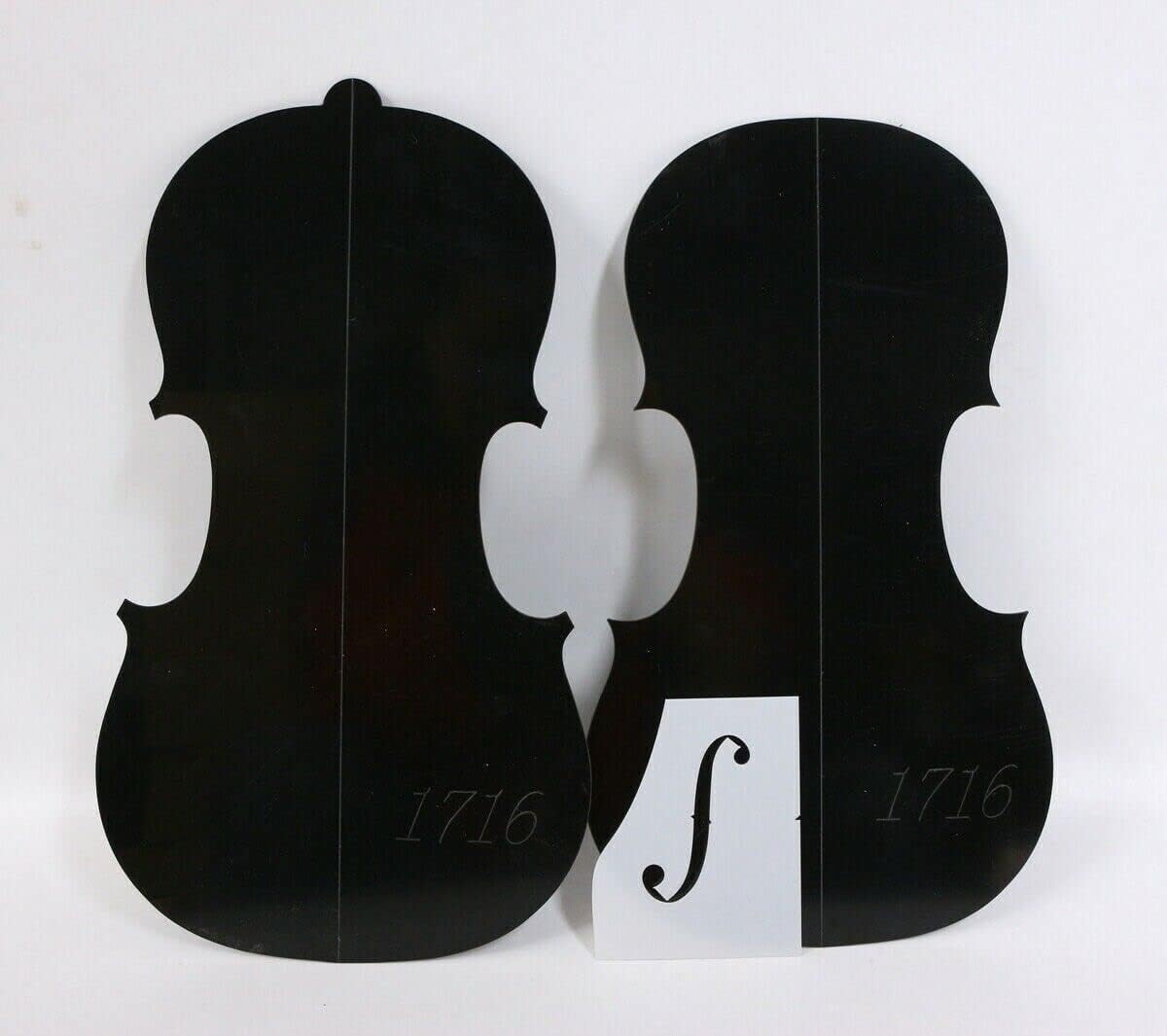 Stradivari 1716Year 4/4 Violin neck/F hole templet Mold making tools template DIY tools