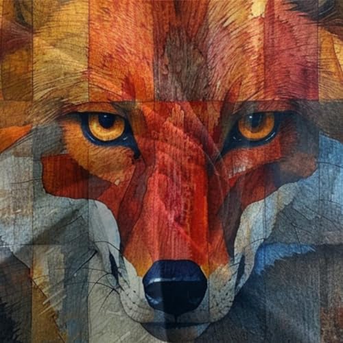 Housse de couette renard jungle 3D infroissable microfibre 140x200 - 7