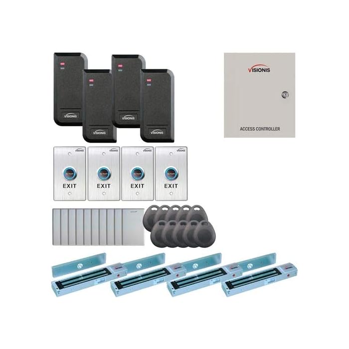 Buy Visionis FPC6205 Four Door Access Control for 4 Doors TCP/IP RS