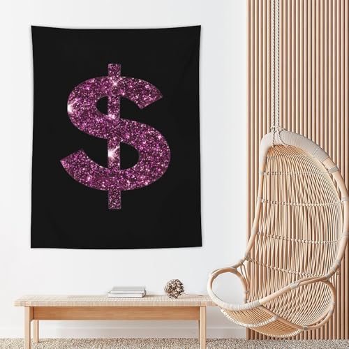 Tapiz de dólar divertido para decorar tu dormitorio con un estilo estético y moderno 5