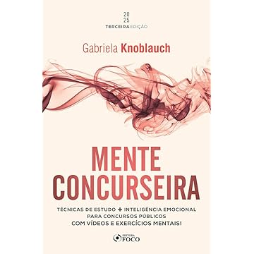 Capa do livro Mente Concurseira - Técnicas de Estudo e Inteligência Emocional para Concursos