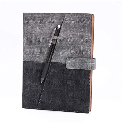 GOOPEEG Cuaderno de Viaje Cuaderno De Diario Inteligente A5, Escritura Borrable De Papel Mori Rock, Papel De Ejercicio Escrito A Mano con Forro De Estudiante Travelers Notebook Bloc de Notas(B)