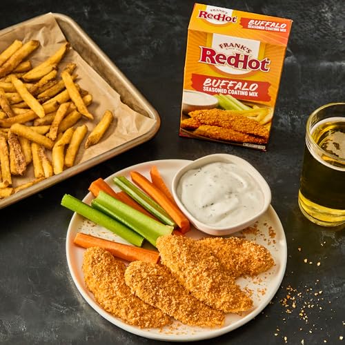 Seasoned Coating Mix Variety Pack, From Popular Brands Lawry\'s, Stubb\'s, Frank\'s RedHot, French\'s, and OLD BAY, For Coating and Mixing Wherever You’d Use Breadcrumbs, 25 oz - Thumbnail 7