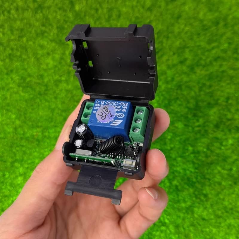 Inter-lock/Latched 315/433MHZ 12V 1CH 10A Wireless Remote Control Switch System Transmitter & Receiver Relay Smart House - (Color: B 315MHZ)