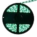 Lighten Glimmer LED Light Strip 5050 Black PCB 5M 300 LEDs Flexible Rope Lights DC12V High Brightness LED Backlighting Green Waterproof IP65