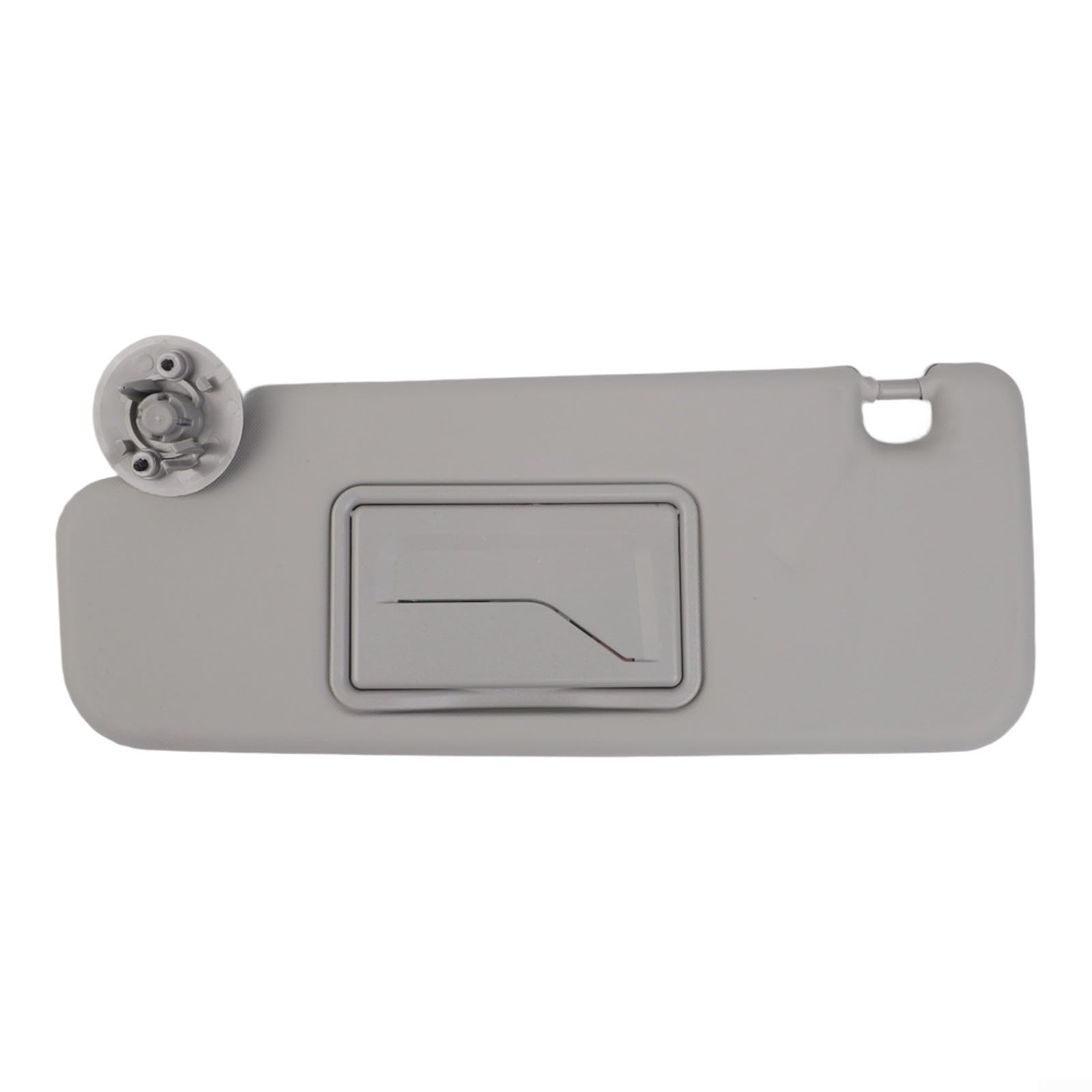 Parasol para Chevrolet Aveo Izquierda Derecha Reemplazo 95034256 95034253 Gris ABS Parabrisas Bloqueador de Parabrisas No Deformable Fácil de Instalar Interior del Coche (Izquierda)