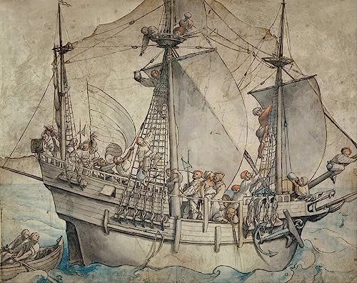 Toile Navire Hans Holbein le Jeune peinture moderne pour décoration grand salon